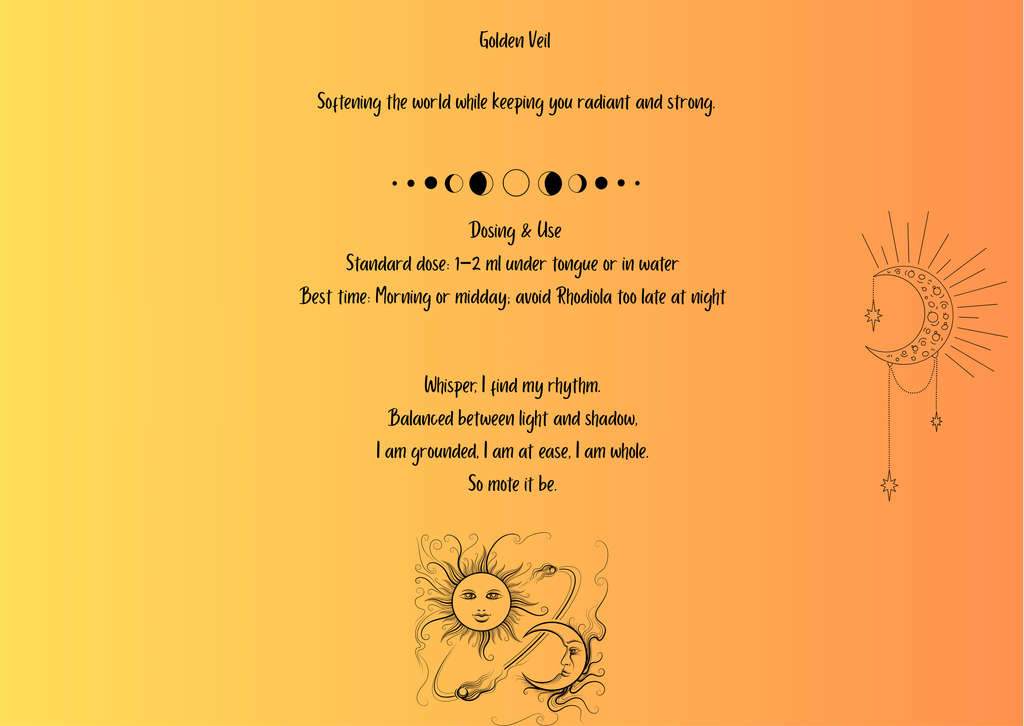 DIY Herbal Wellness Kit - Golden Veil