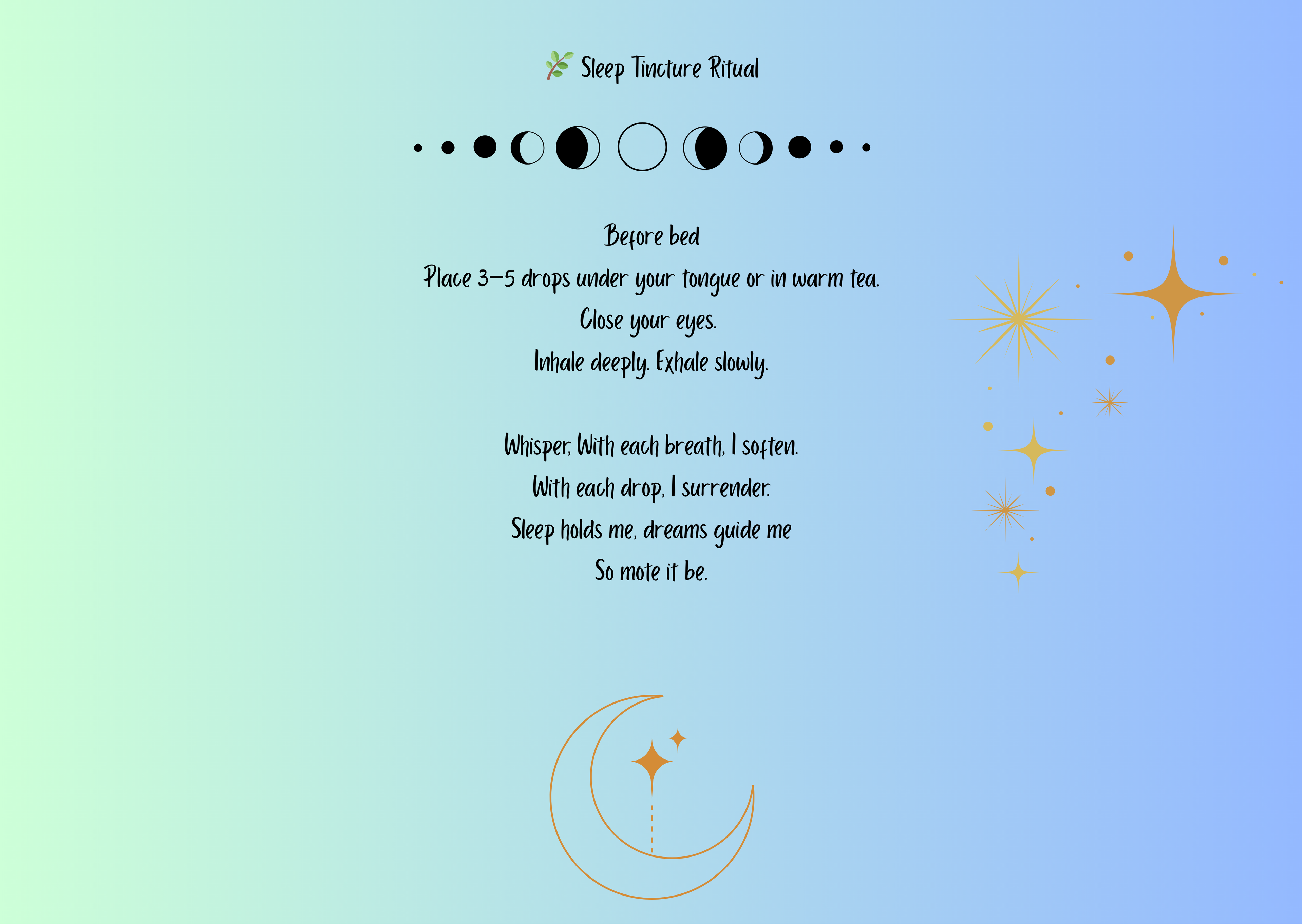 DIY Herbal Wellness Kit - Sleep Ritual